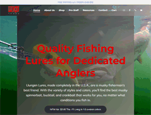 Tablet Screenshot of llungenlures.com